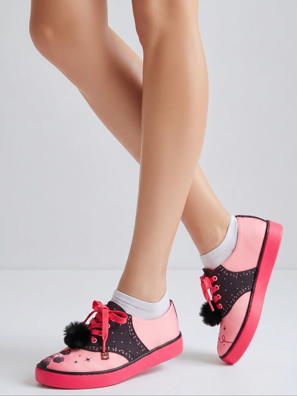 🩵NIB Hot Chocolate Canvas Poodle Perfect Unisex Sneakers Size 8